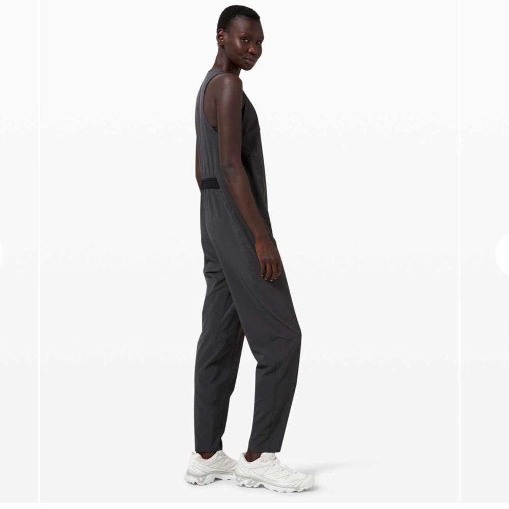 lululemon athletica Dark Gray Jumpsuit